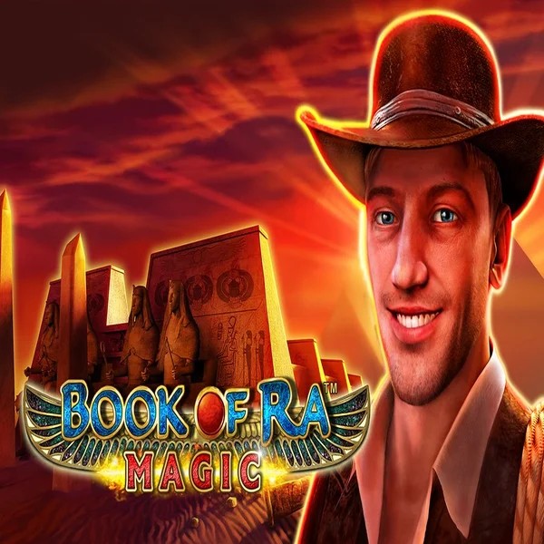 Book of Ra Magic game by Greentube – logo hosted on Legiano Casino