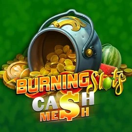 Burning Slots Cash Mesh online game logo by BF Games on legianokasyno.com