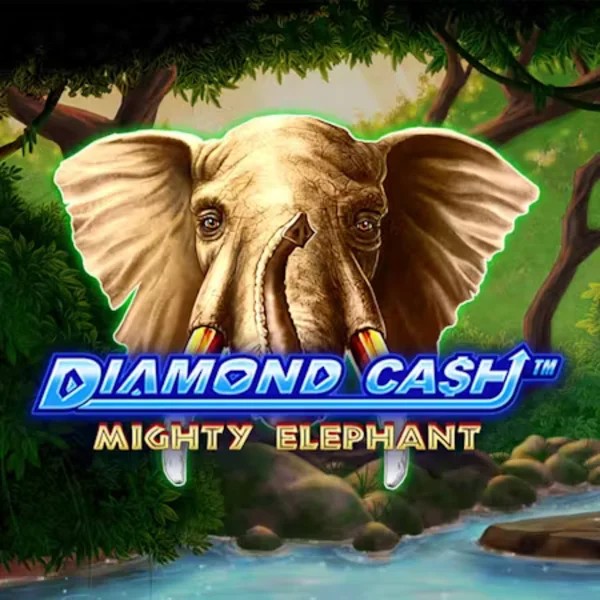Slots logo of Diamond Cash Mighty Elephant from Greentube at Legiano Casino
