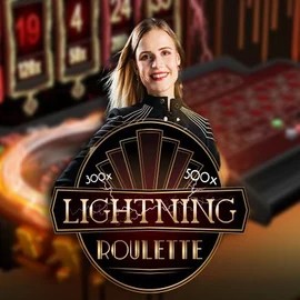 Lightning Roulette game by Evolution – logo hosted on Legiano Casino