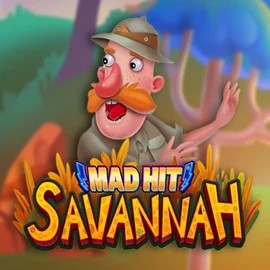 Official Slots logo: Mad Hit Savannah by RubyPlay at Legiano Casino