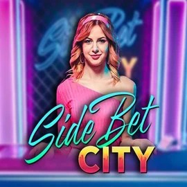 Side Bet City online game logo by Evolution on legianokasyno.com