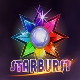 Starburst game by NetEnt – logo hosted on Legiano Casino