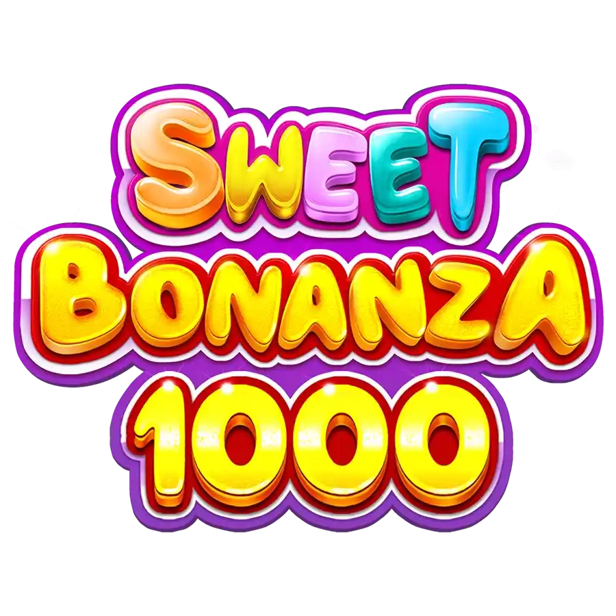 Sweet Bonanza 1000 by Pragmatic Play, showcased at legianokasyno.com – game logo